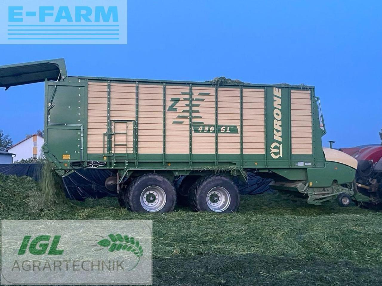Krone zx 450 gl - Remolque volquete agrícola: foto 1 Krone zx 450 gl - Remolque volquete agrícola: foto 1