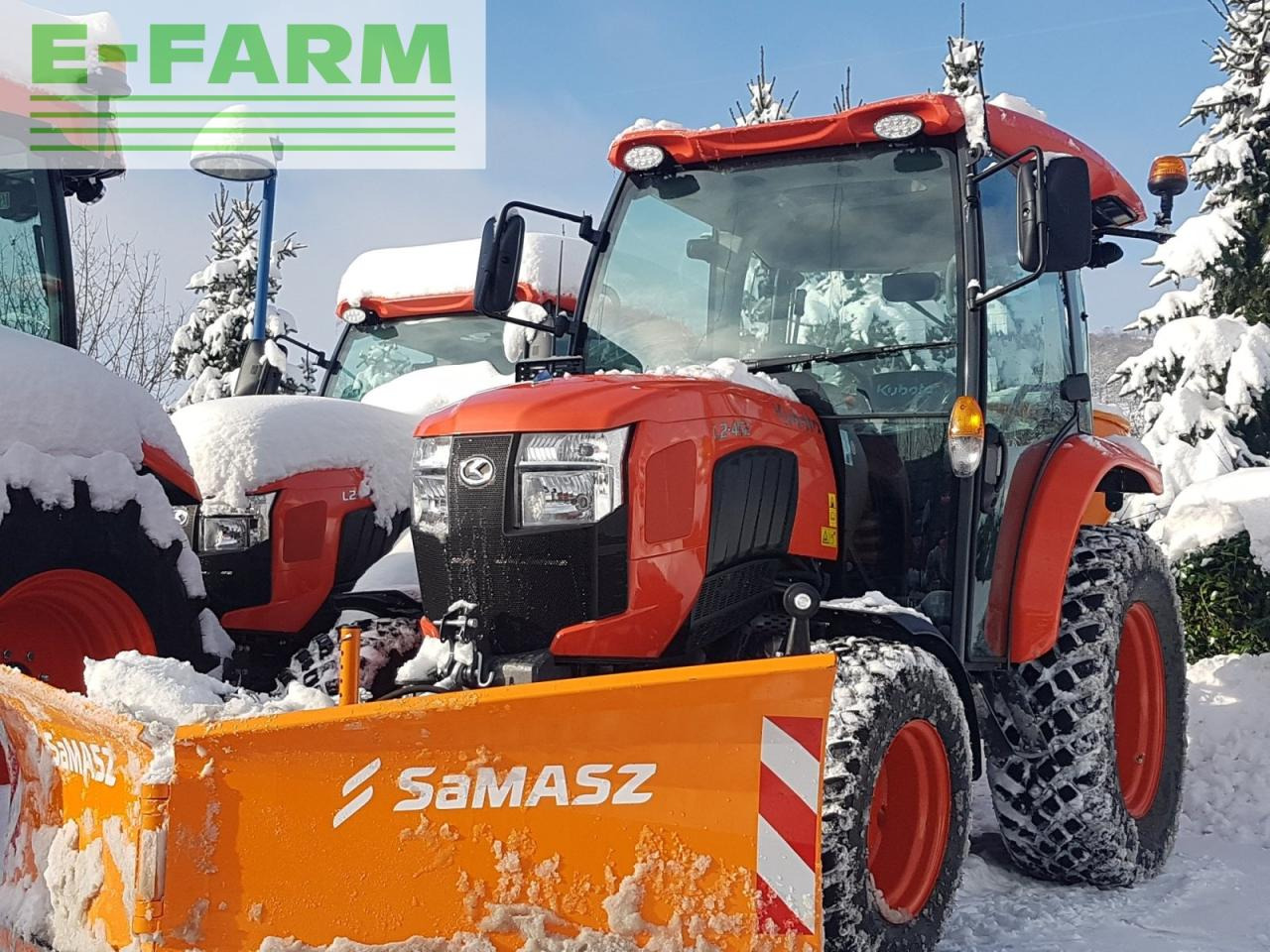 Kubota l2-452h cab winterdienstpaket ab 0,99% - Tractor: foto 1 Kubota l2-452h cab winterdienstpaket ab 0,99% - Tractor: foto 1