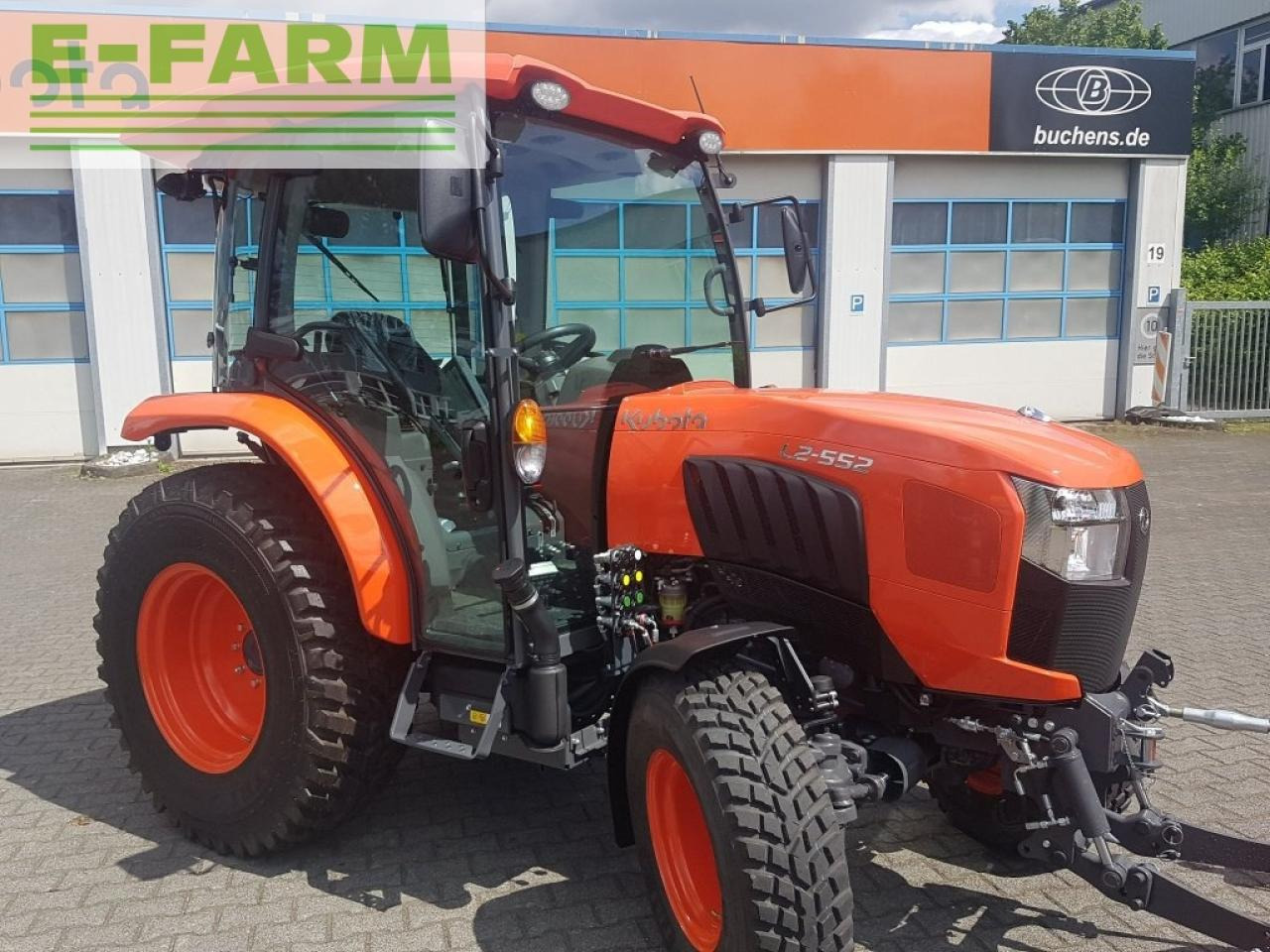 Tractor Kubota l2-552: foto 7