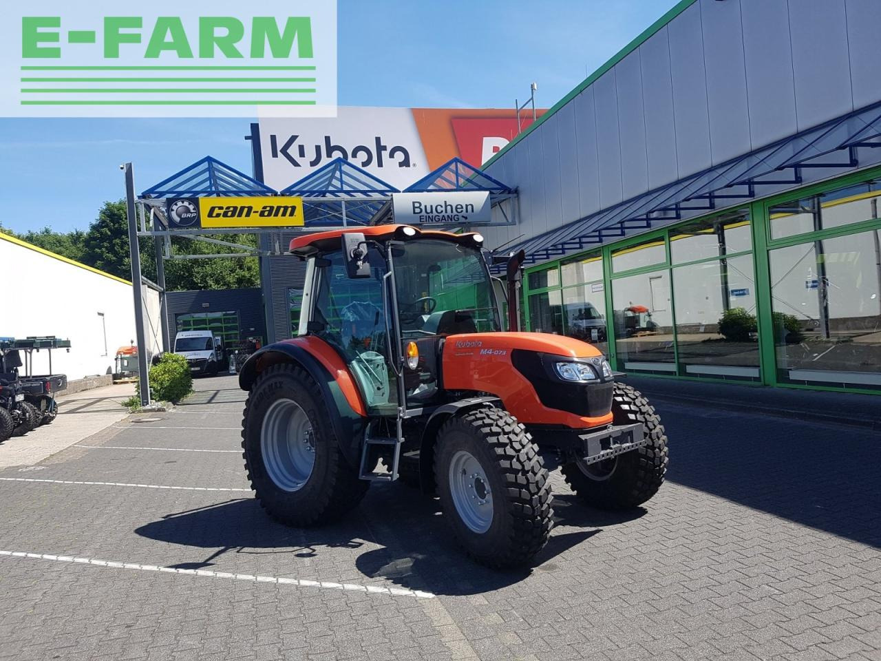 Kubota m4073 cab - Tractor: foto 2 Kubota m4073 cab - Tractor: foto 2