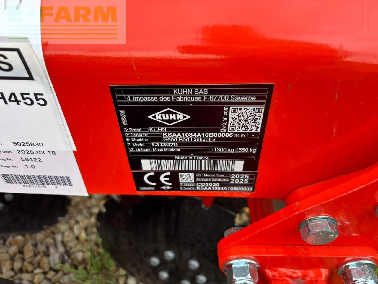 Kuhn cd 3020 - Rastras: foto 4 Kuhn cd 3020 - Rastras: foto 4