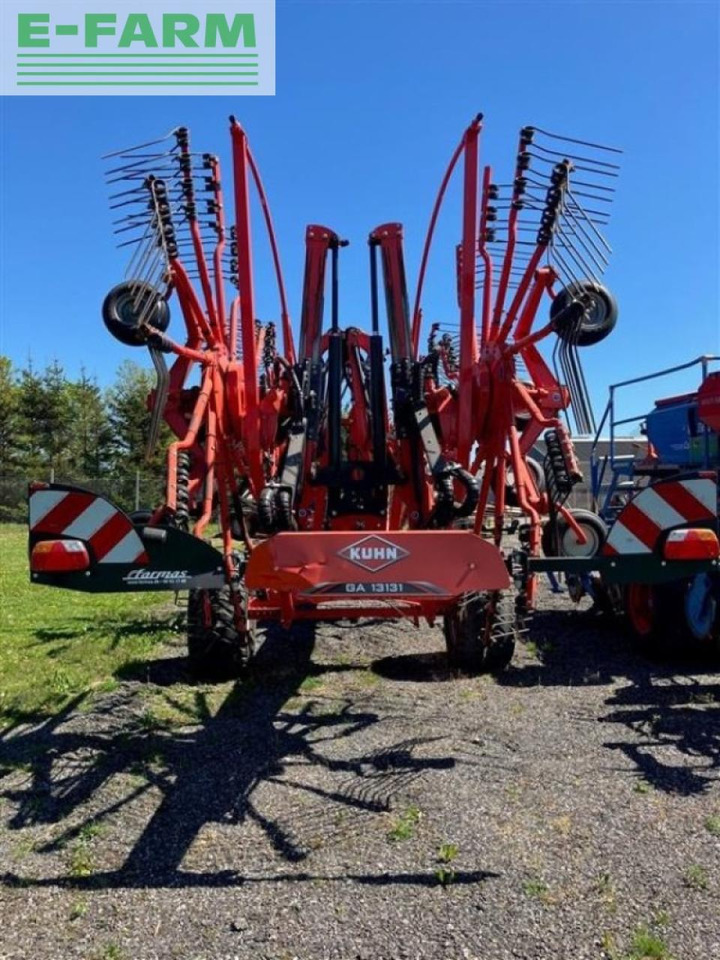 Kuhn ga13131 4-rotors rive - Henificadora: foto 4 Kuhn ga13131 4-rotors rive - Henificadora: foto 4