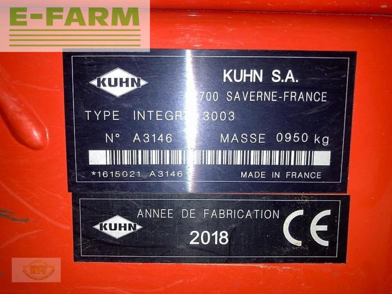 Combinado de siembra Kuhn integra 3003 sd: foto 8