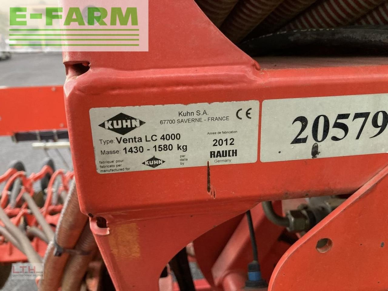 Combinado de siembra Kverneland ngs 101 mit kuhn venta lc 4000: foto 8