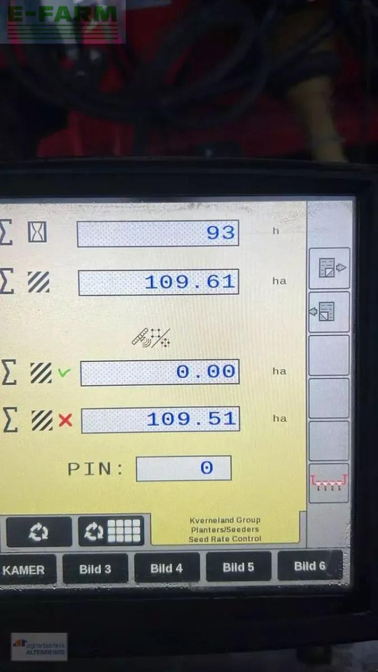 Sembradora de precisión Kverneland optima f 8-reihig freischaltung section controll: foto 8 Sembradora de precisión Kverneland optima f 8-reihig freischaltung section controll: foto 8