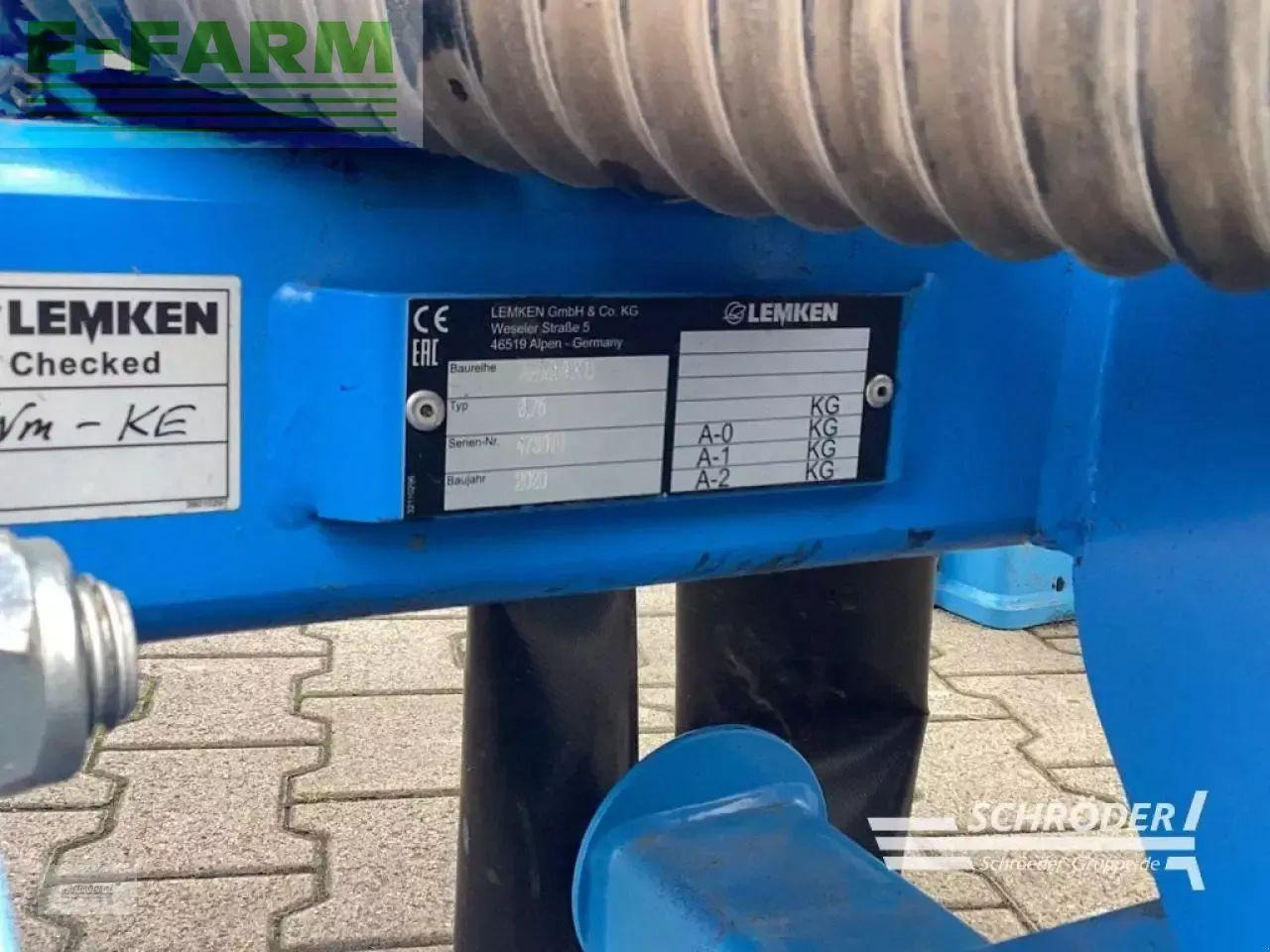 Lemken azurit 10 k 8 / solitair 23+/1900 - Sembradora: foto 5 Lemken azurit 10 k 8 / solitair 23+/1900 - Sembradora: foto 5