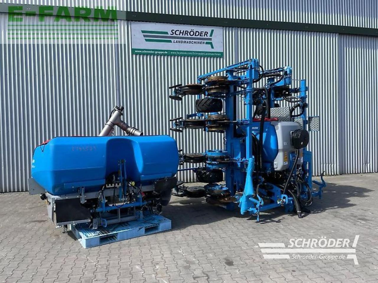 Lemken azurit 9/8.75 k d + solitair 23/1900 - Sembradora de precisión: foto 1 Lemken azurit 9/8.75 k d + solitair 23/1900 - Sembradora de precisión: foto 1