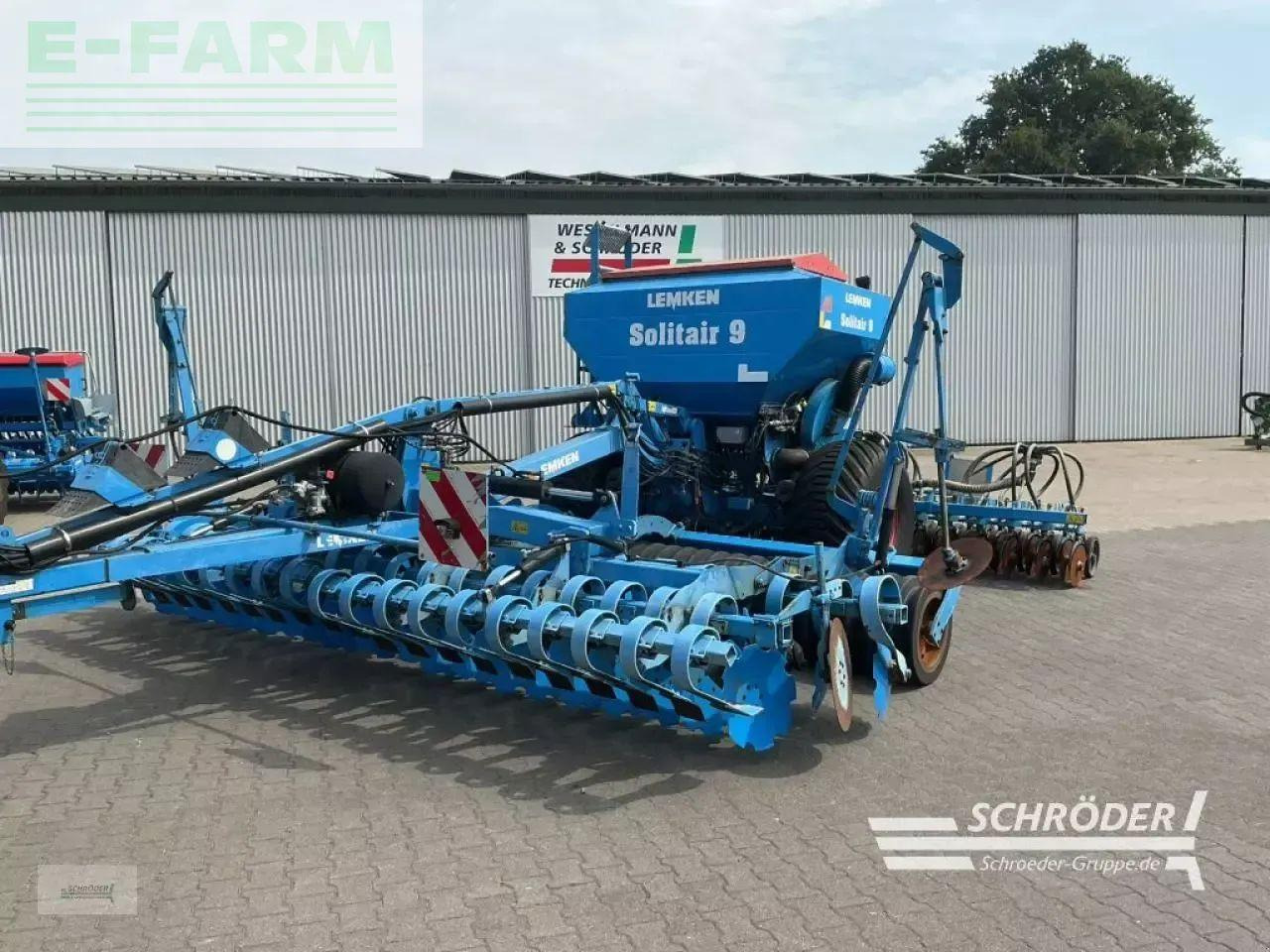 Lemken heliodor 8/500 ka + solitair 9 - Combinado de siembra: foto 1 Lemken heliodor 8/500 ka + solitair 9 - Combinado de siembra: foto 1