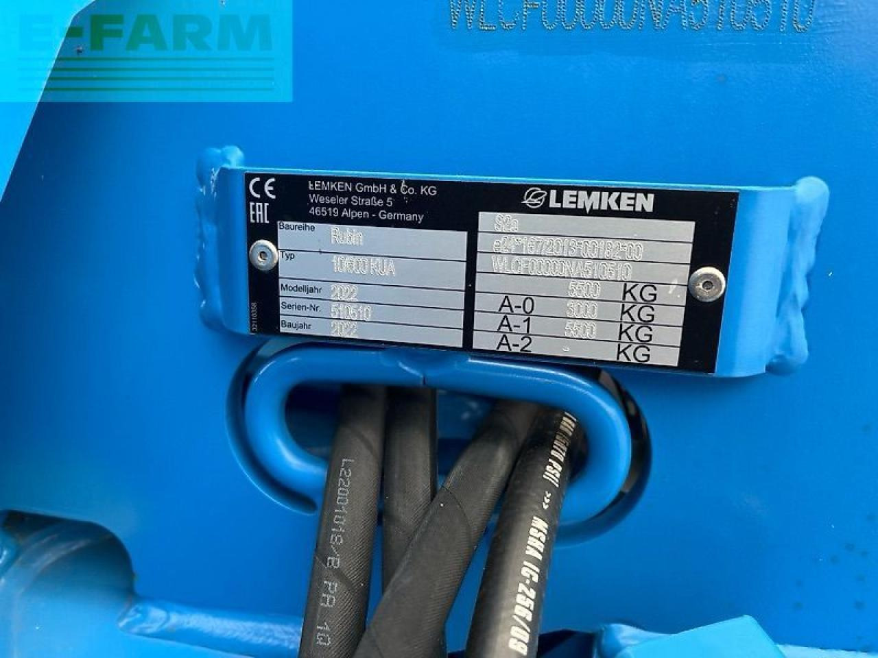 Lemken rubin 10/600 kua - Rastras: foto 5 Lemken rubin 10/600 kua - Rastras: foto 5