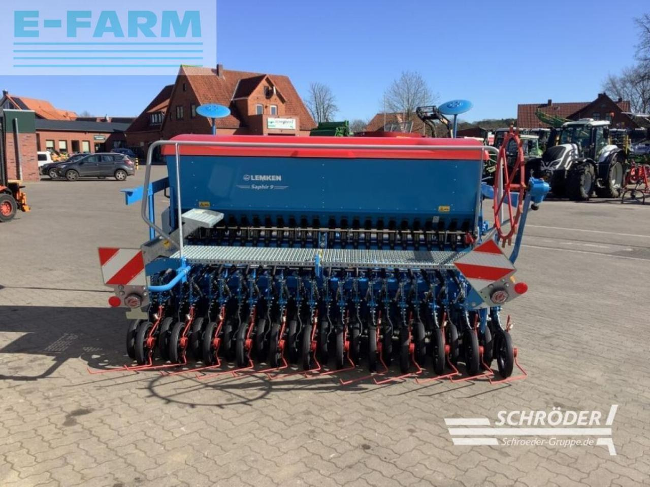Lemken zirkon 8/300 + saphir 9/300 - Sembradora: foto 4 Lemken zirkon 8/300 + saphir 9/300 - Sembradora: foto 4