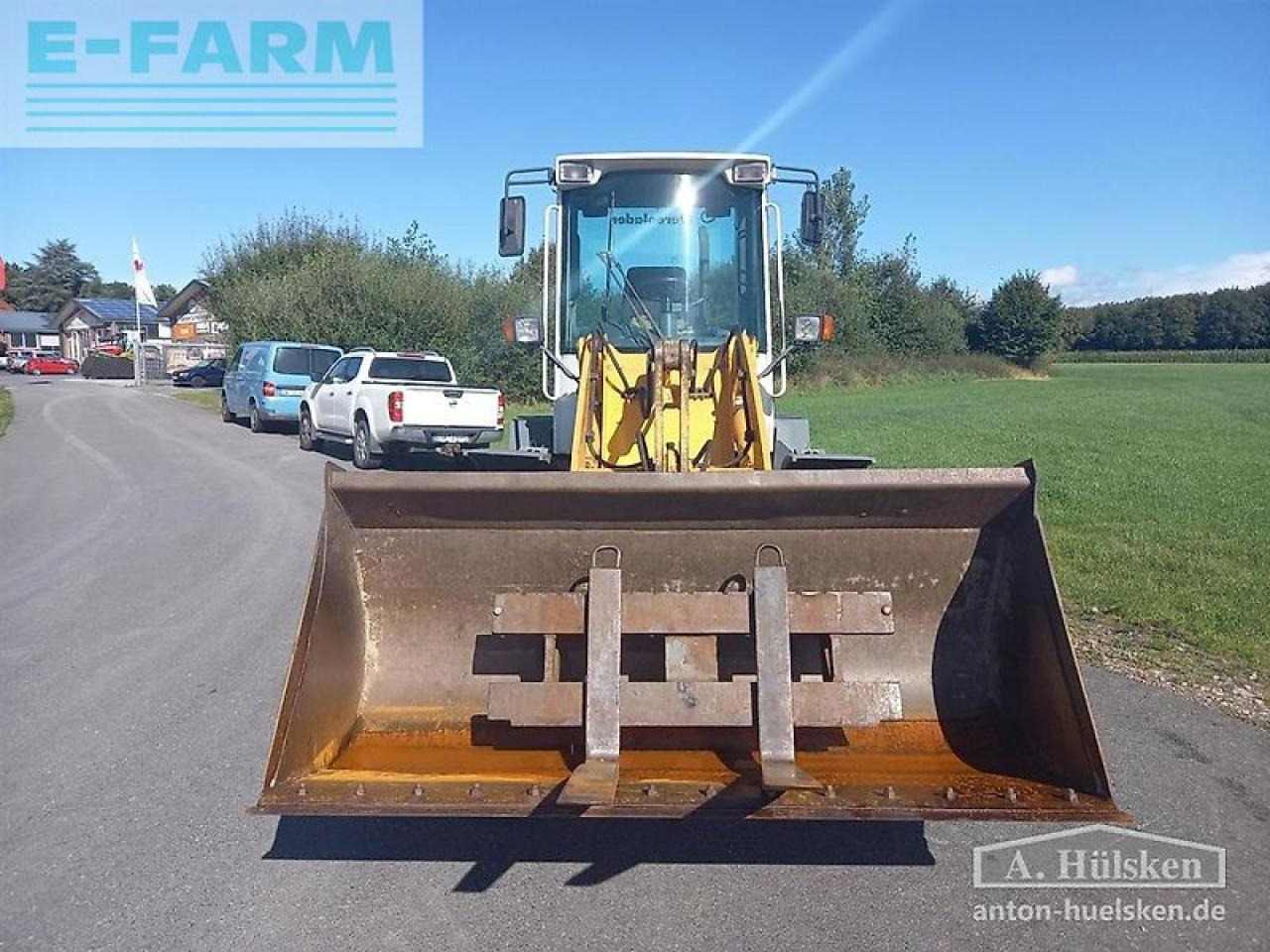 Miniexcavadora Liebherr 509 stereo inkl. schaufel und palettengabel: foto 11