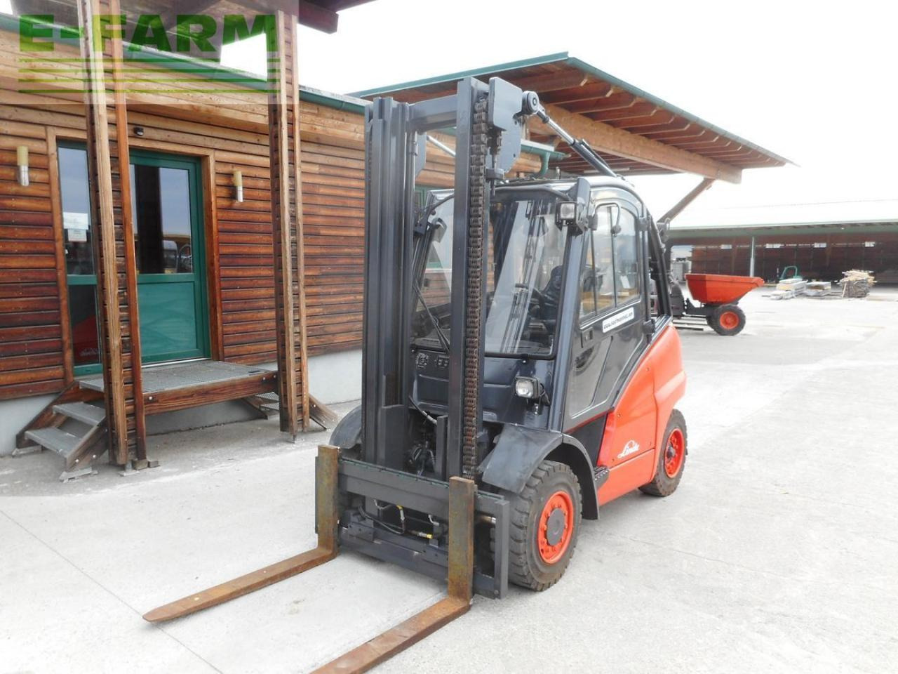 Linde h40d mit vollkabine + rußfilter + seitenschieber - Carretilla elevadora: foto 2 Linde h40d mit vollkabine + rußfilter + seitenschieber - Carretilla elevadora: foto 2