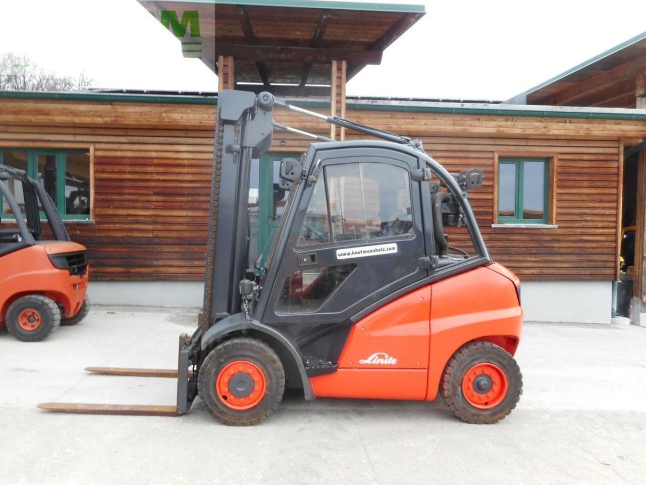 Linde h40d mit vollkabine + rußfilter + seitenschieber - Carretilla elevadora: foto 1 Linde h40d mit vollkabine + rußfilter + seitenschieber - Carretilla elevadora: foto 1