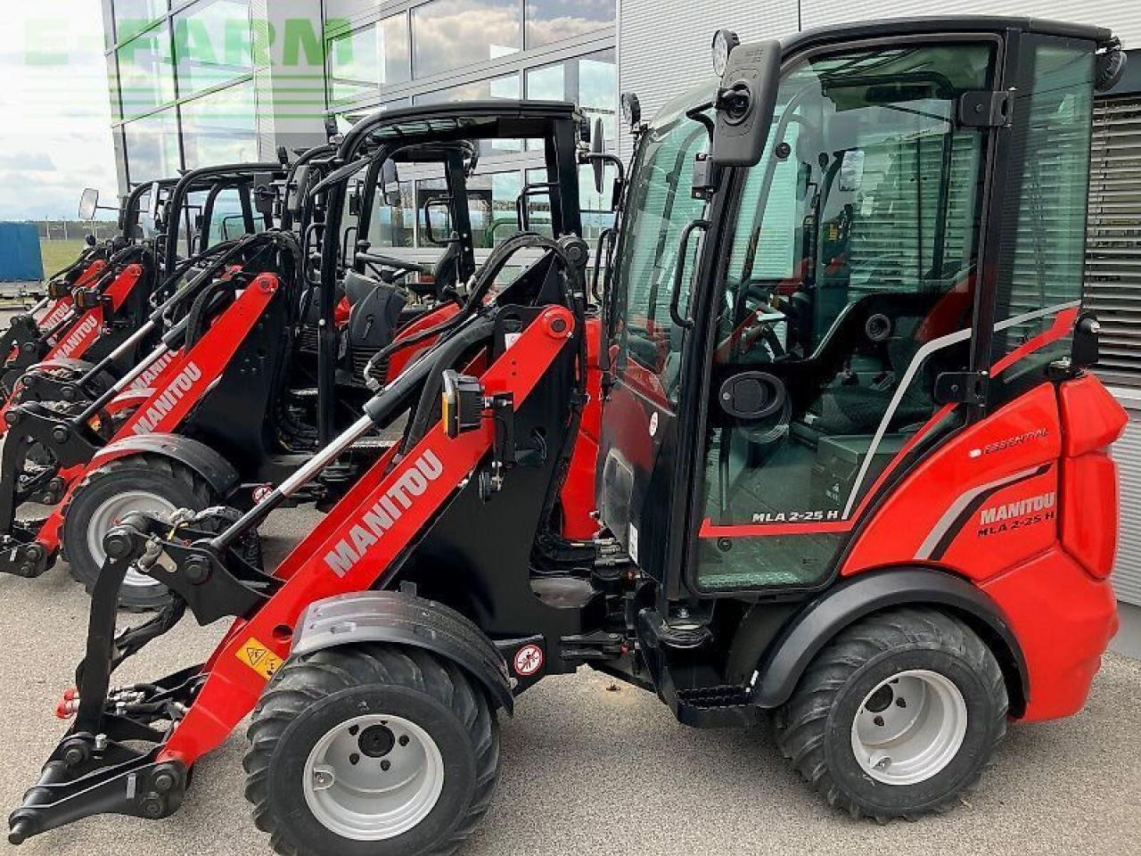 Cargadora articulada Manitou mla2-25: foto 6