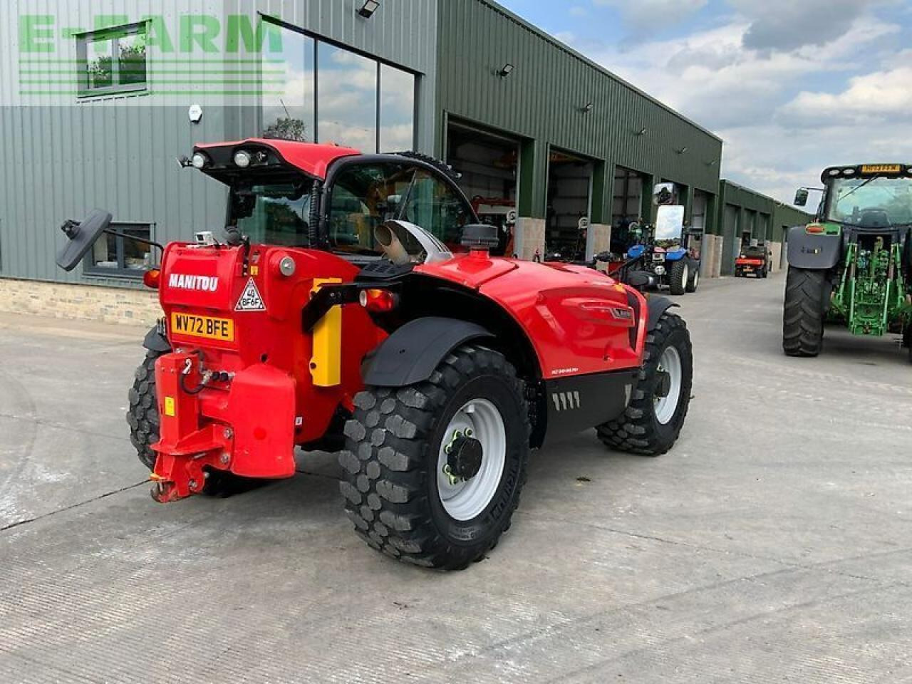 Manipulador telescópico Manitou mlt 841-145 ps+ telehandler (st23226): foto 10