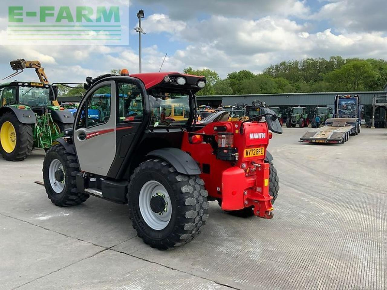 Manipulador telescópico Manitou mlt 841-145 ps+ telehandler (st23226): foto 7