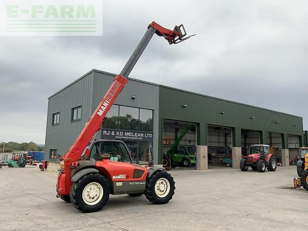 Manitou mlt730 t telehandler (st23681) - Manipulador telescópico: foto 1 Manitou mlt730 t telehandler (st23681) - Manipulador telescópico: foto 1
