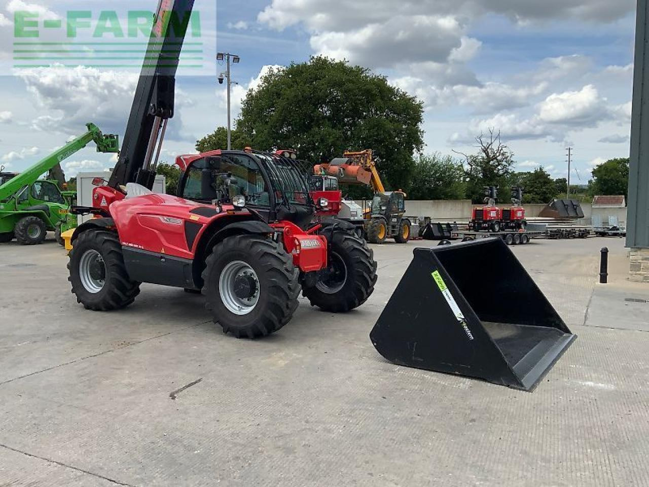 Manipulador telescópico Manitou mlt961-145 v+l elite telehandler (st21724): foto 14