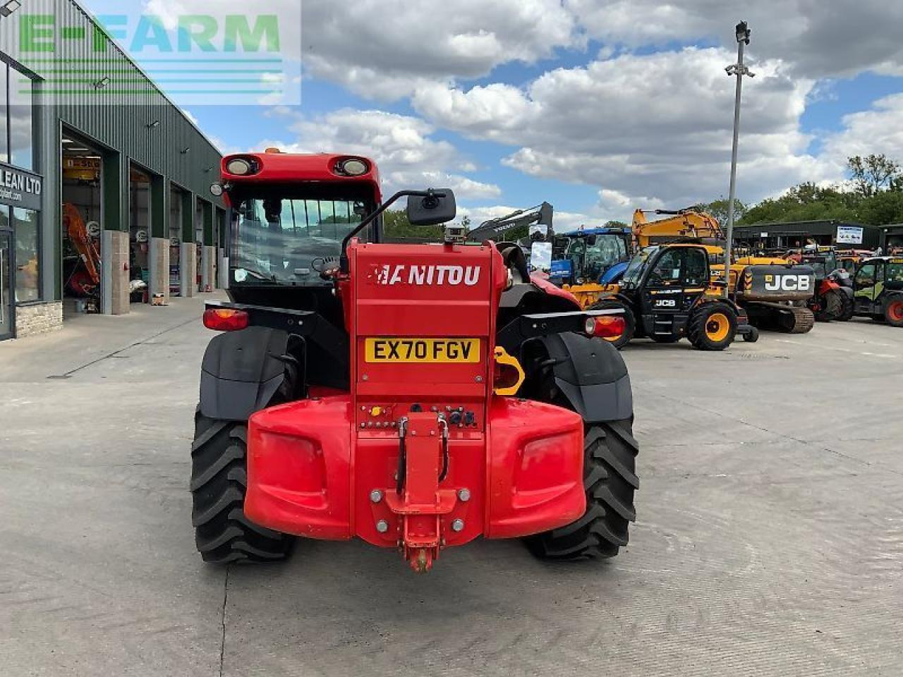 Manipulador telescópico Manitou mlt961-145 v+l elite telehandler (st21724): foto 8