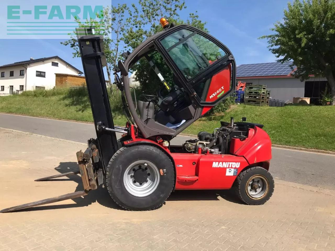 Carretilla elevadora Manitou msi 40 t geländestapler: foto 21