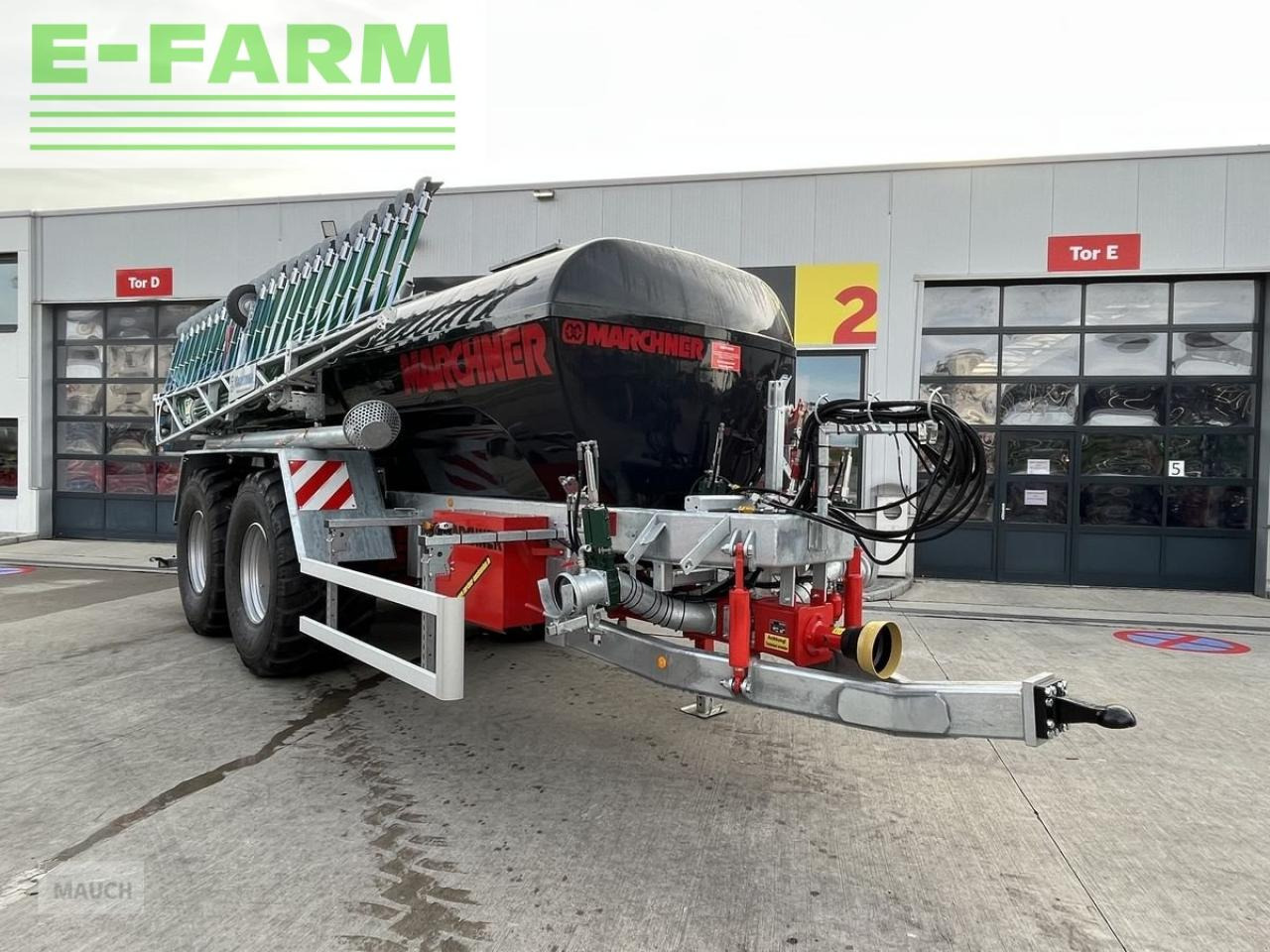 Marchner pumpfasswagen 15500 l tandem - Cuba de purín: foto 2 Marchner pumpfasswagen 15500 l tandem - Cuba de purín: foto 2