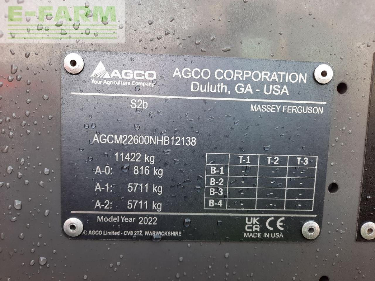 Massey Ferguson 2260 tc - Empacadora de pacas cuadradas: foto 5 Massey Ferguson 2260 tc - Empacadora de pacas cuadradas: foto 5