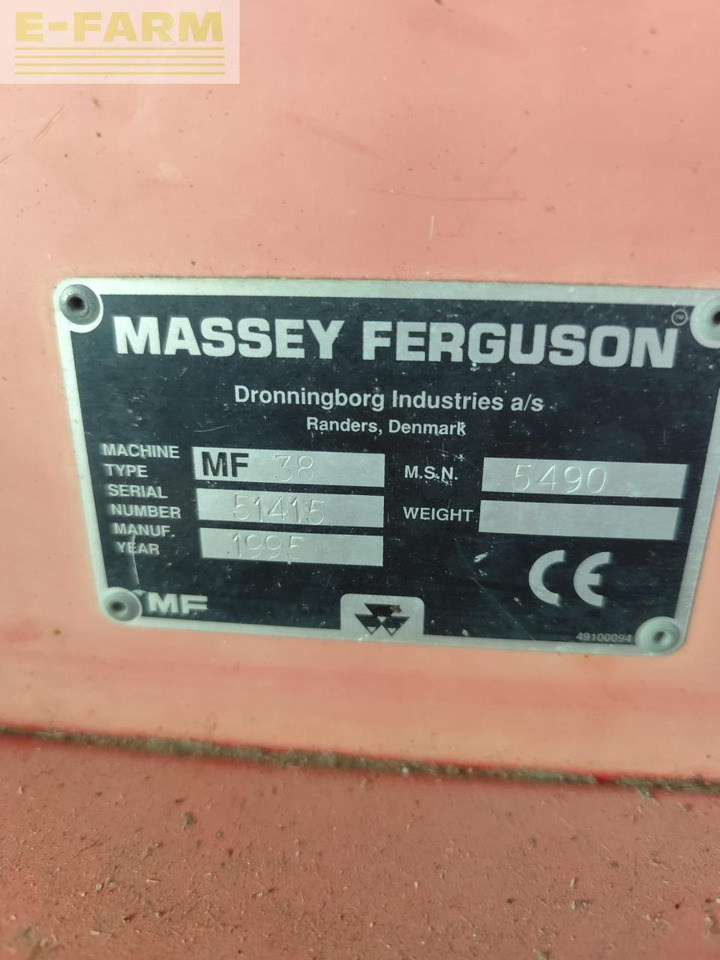 Cosechadora de granos Massey Ferguson 38: foto 16