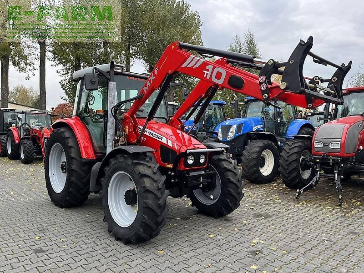 Massey Ferguson 6455 dyna-6 + mailleux mx t10 - Tractor: foto 3 Massey Ferguson 6455 dyna-6 + mailleux mx t10 - Tractor: foto 3