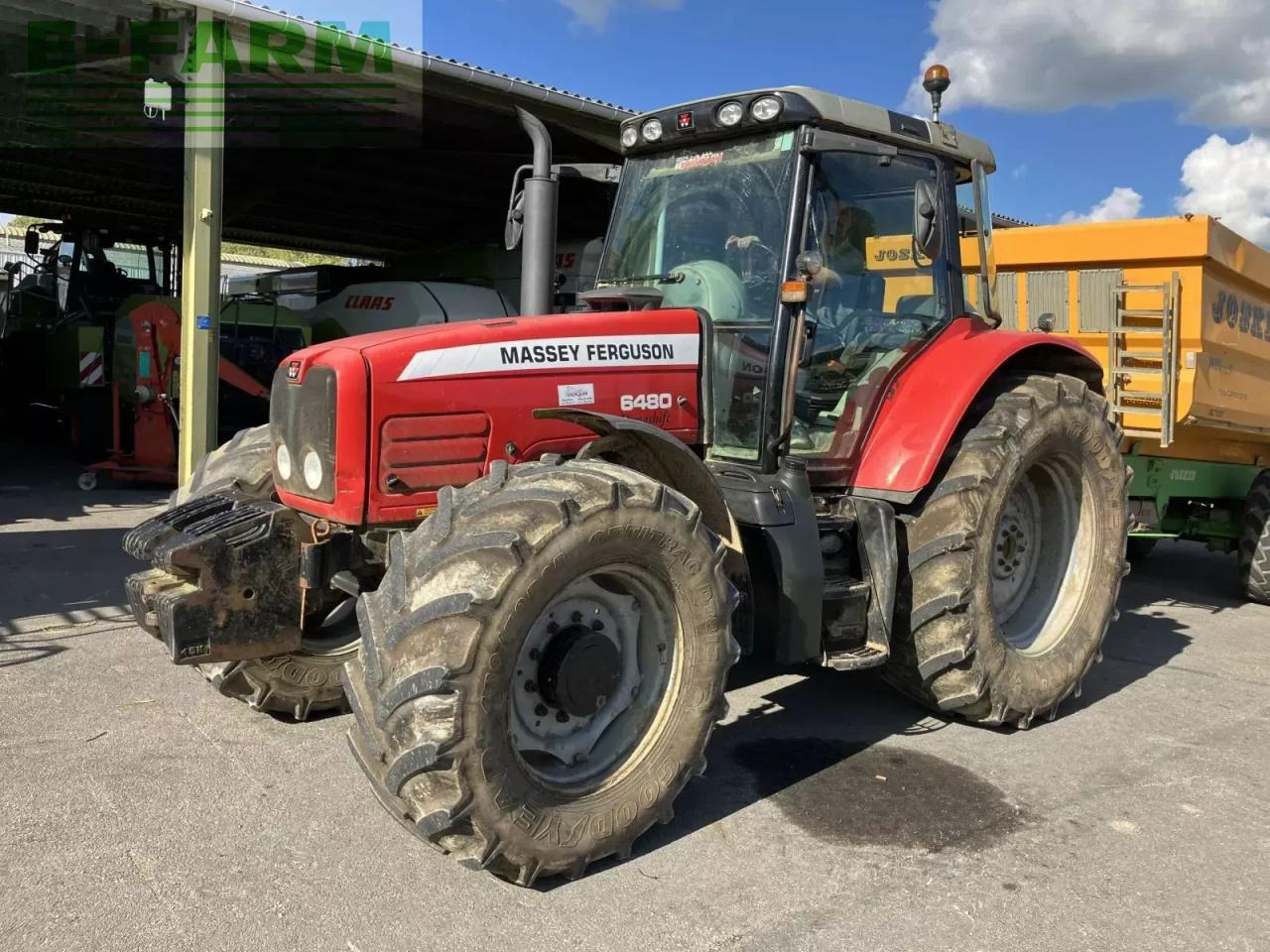 Massey Ferguson 6480 - Tractor: foto 1 Massey Ferguson 6480 - Tractor: foto 1