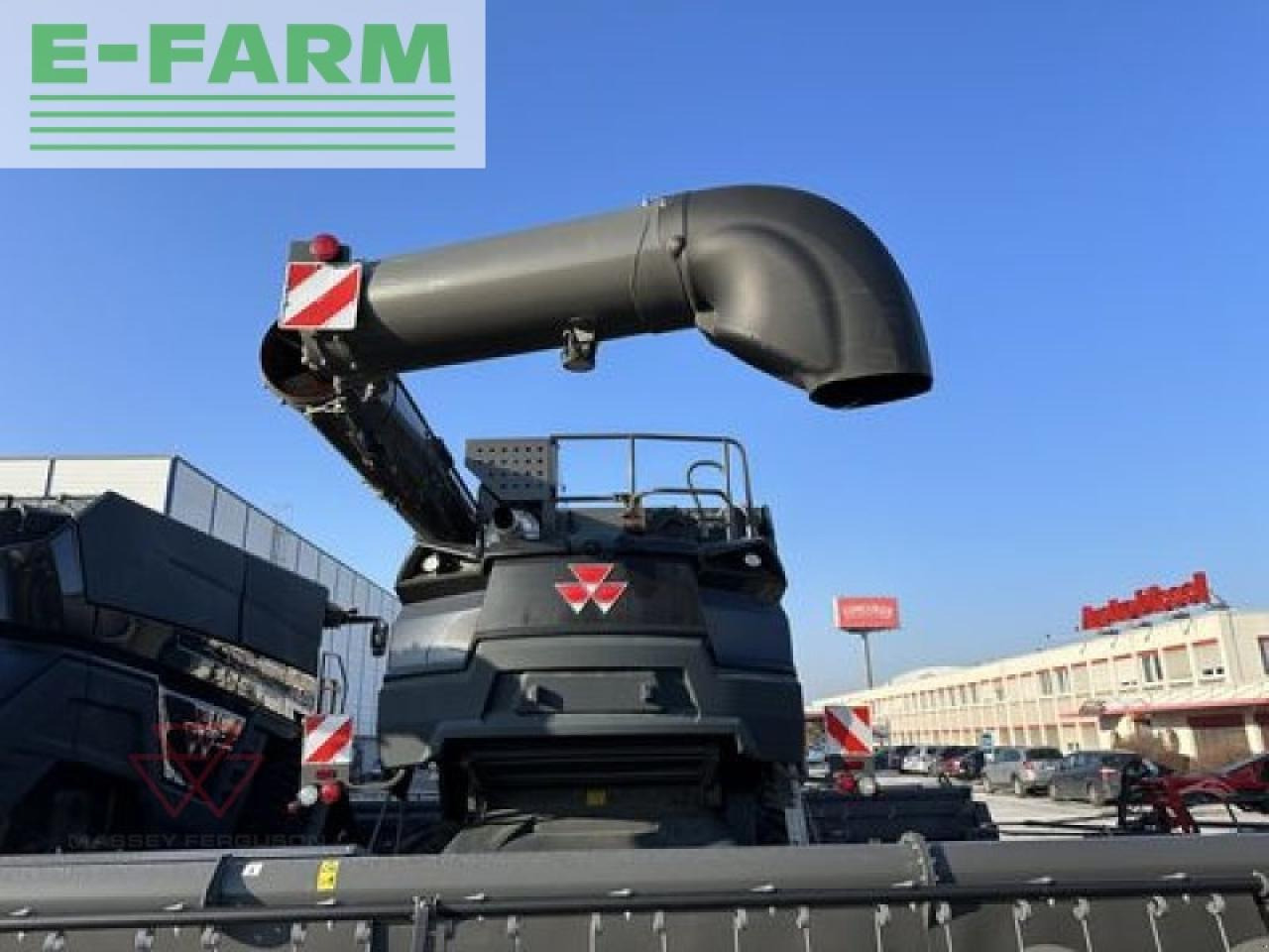 Cosechadora de granos Massey Ferguson ideal 9t: foto 17