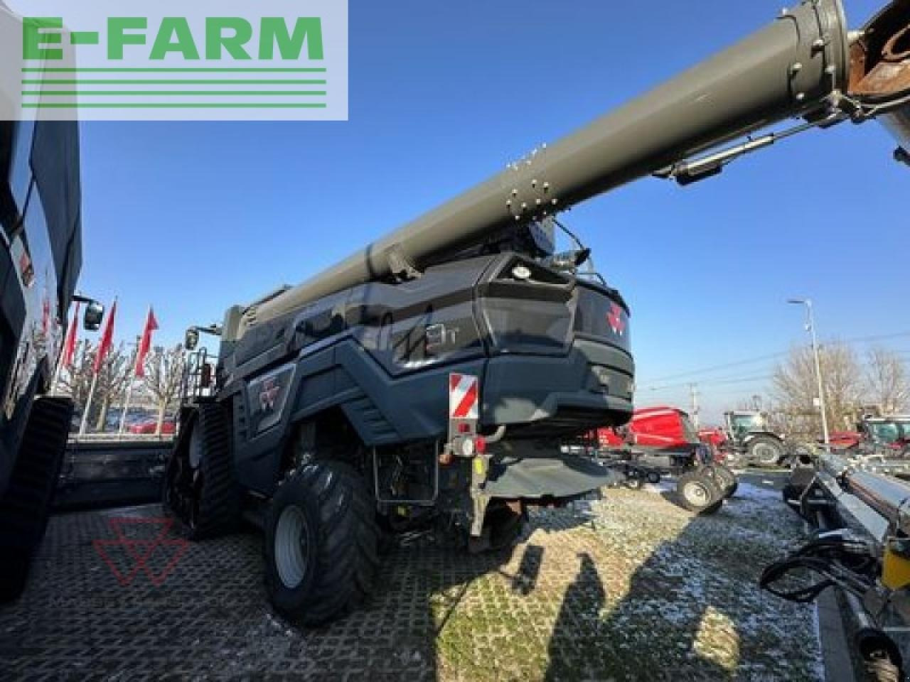 Cosechadora de granos Massey Ferguson ideal 9t: foto 18