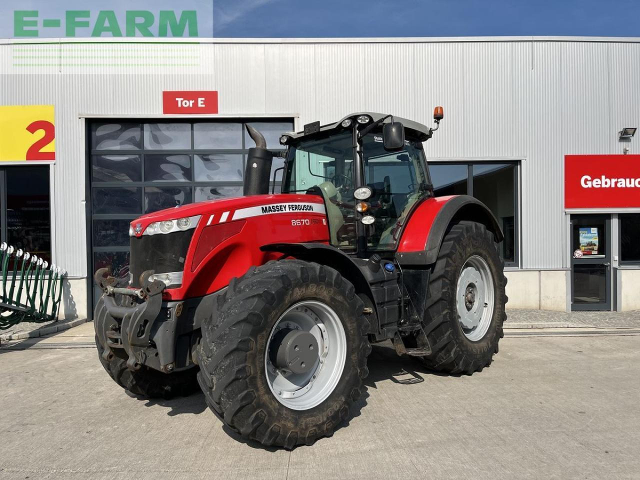 Massey Ferguson mf 8670 dyna-vt - Tractor: foto 1 Massey Ferguson mf 8670 dyna-vt - Tractor: foto 1