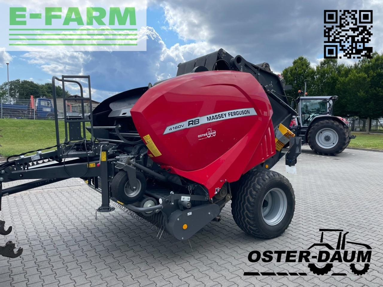 Massey Ferguson rb 4160 v xtra - Empacadora de pacas cuadradas: foto 1 Massey Ferguson rb 4160 v xtra - Empacadora de pacas cuadradas: foto 1