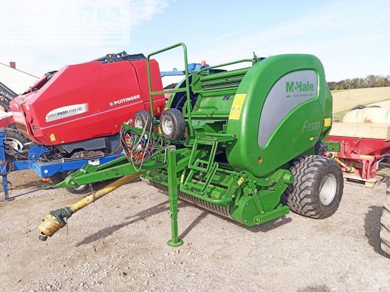 Mc Hale f5500 rundballenpresse - Empacadora de pacas cuadradas: foto 1 Mc Hale f5500 rundballenpresse - Empacadora de pacas cuadradas: foto 1