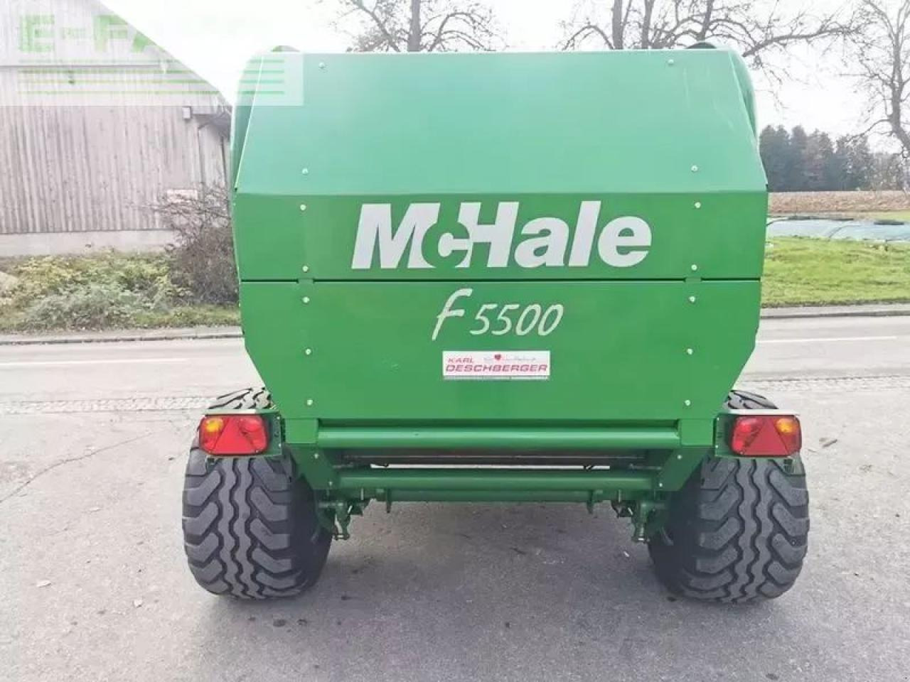 Mc Hale f5500 rundballenpresse - Empacadora de pacas cuadradas: foto 4 Mc Hale f5500 rundballenpresse - Empacadora de pacas cuadradas: foto 4