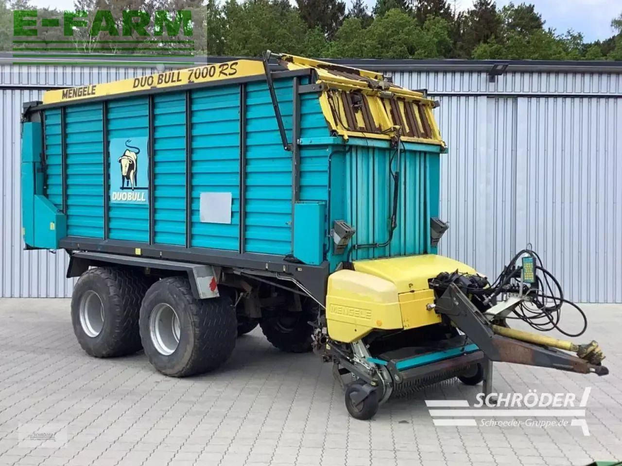 Mengele duo bull 7000 rs - Remolque autocargador: foto 2 Mengele duo bull 7000 rs - Remolque autocargador: foto 2