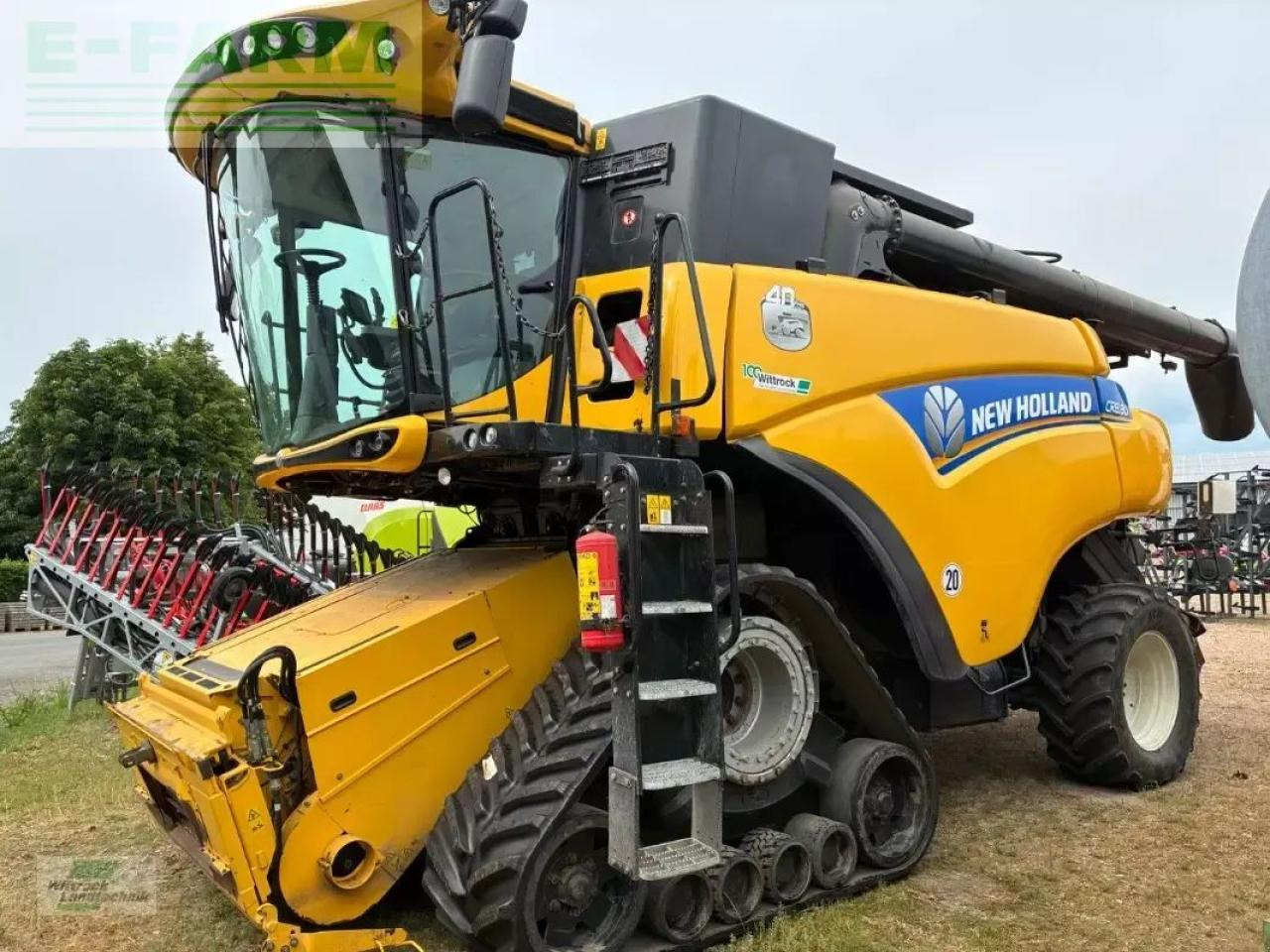 New Holland cr 8.80 - Cosechadora de granos: foto 1 New Holland cr 8.80 - Cosechadora de granos: foto 1