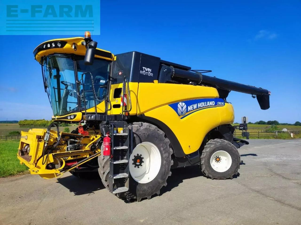 New Holland cr8.90 - Cosechadora de granos: foto 1 New Holland cr8.90 - Cosechadora de granos: foto 1