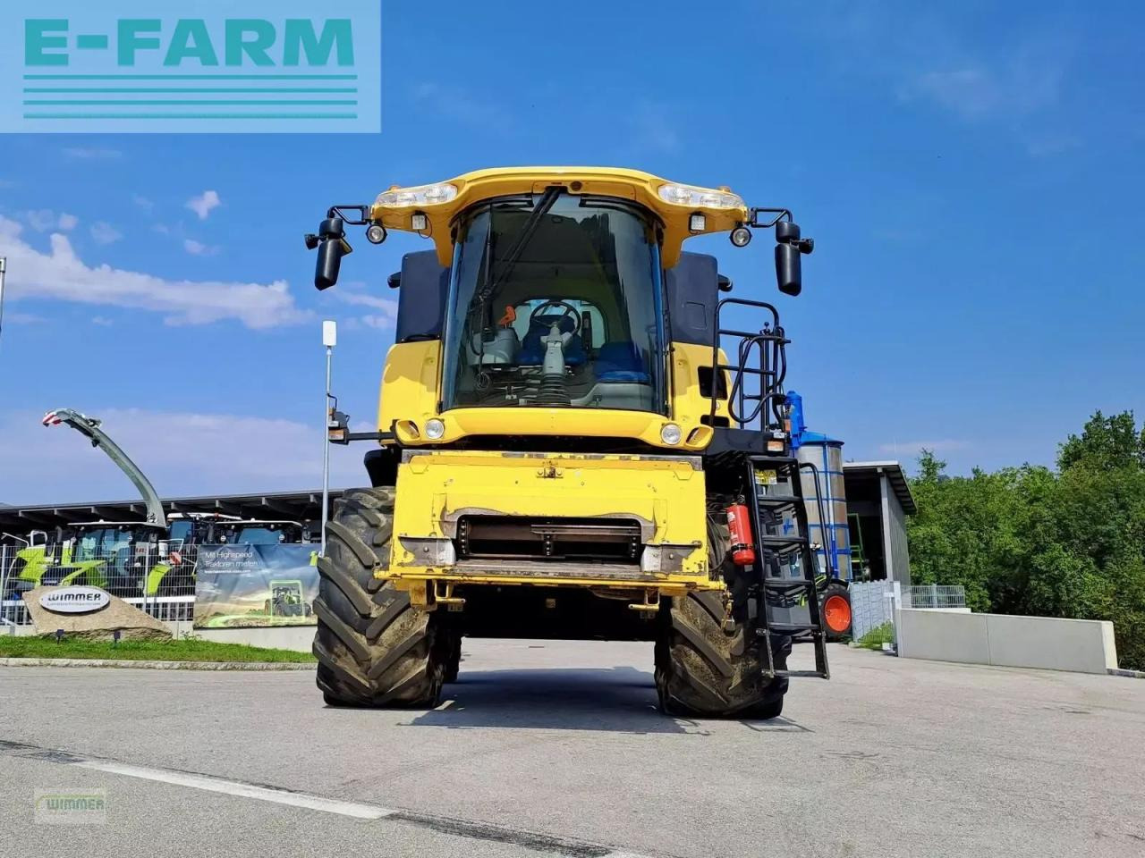 New Holland cx8050 - Cosechadora de granos: foto 5 New Holland cx8050 - Cosechadora de granos: foto 5