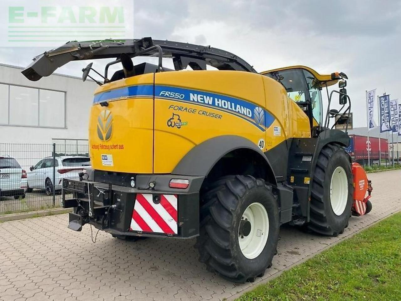 New Holland fr 550 + kemper c3003 - Cosechadora de forraje: foto 3 New Holland fr 550 + kemper c3003 - Cosechadora de forraje: foto 3