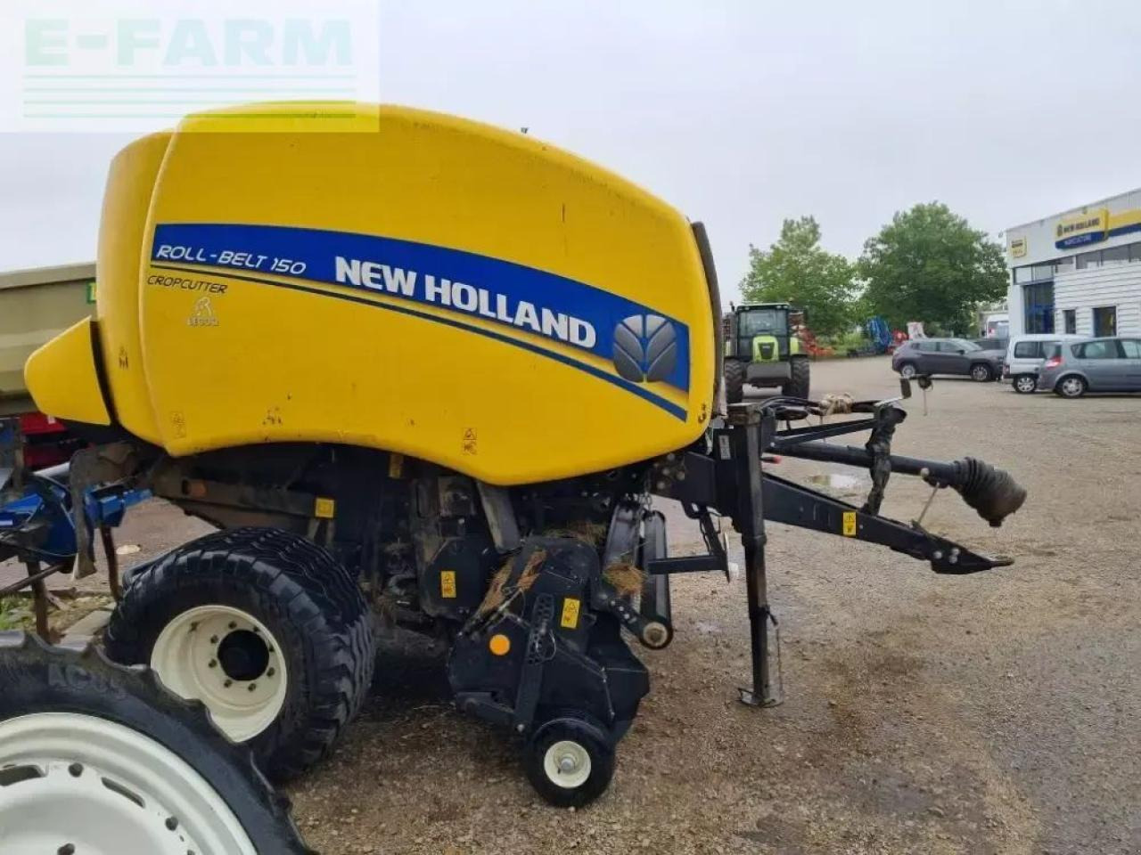 New Holland roll belt 150 crop cutter - Empacadora de pacas cuadradas: foto 1 New Holland roll belt 150 crop cutter - Empacadora de pacas cuadradas: foto 1
