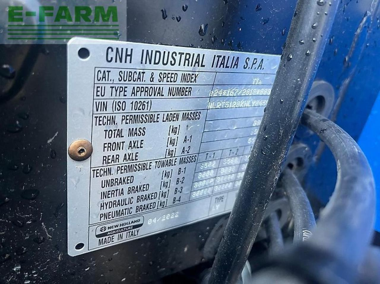 Tractor New Holland t 5.120 ec EC: foto 8 Tractor New Holland t 5.120 ec EC: foto 8