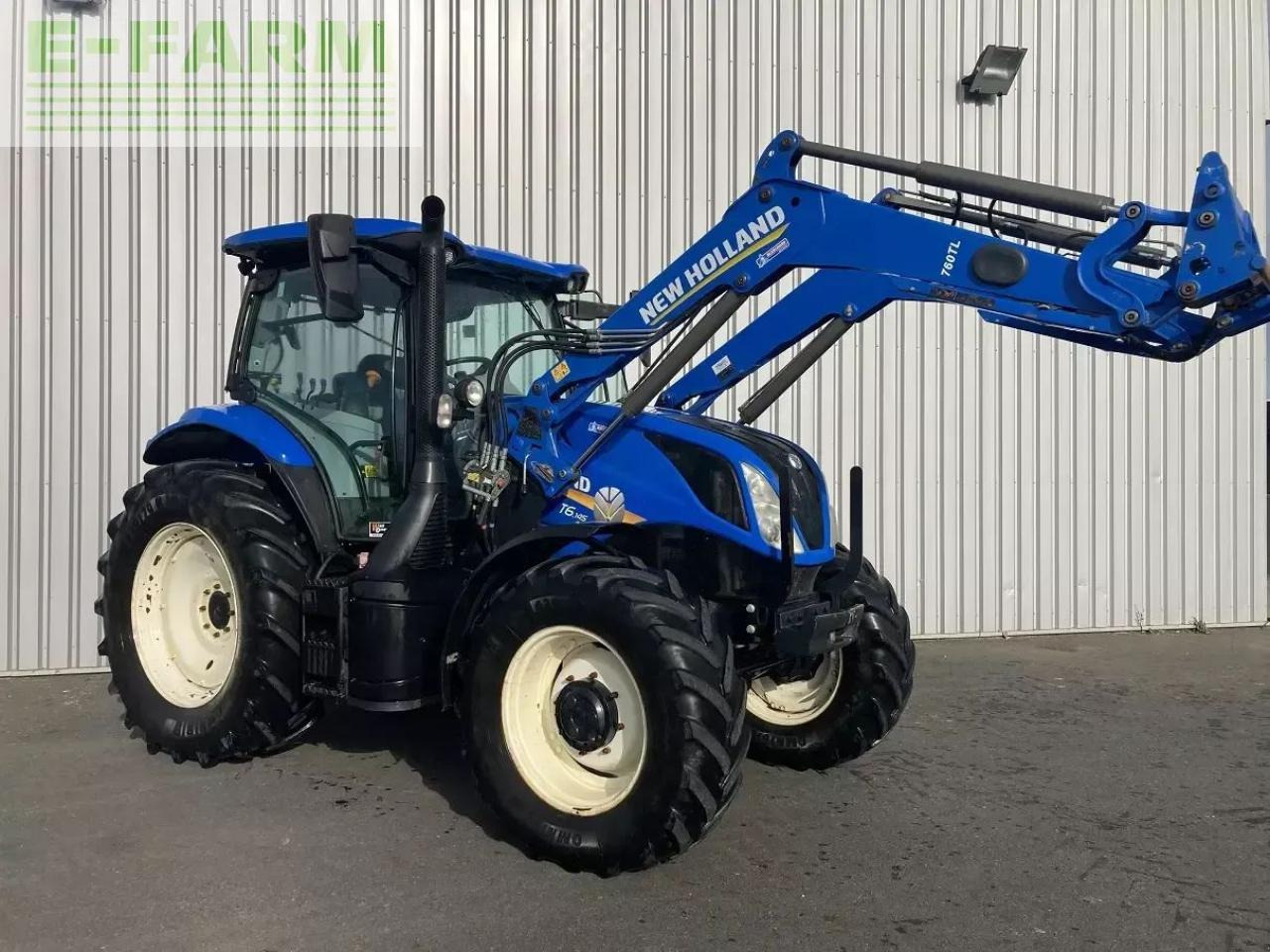 New Holland t6.145 electrocommand t4b - Tractor: foto 2 New Holland t6.145 electrocommand t4b - Tractor: foto 2