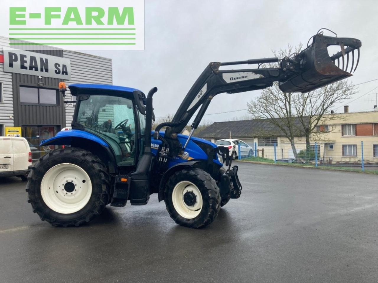 New Holland t6.155 - Tractor: foto 1 New Holland t6.155 - Tractor: foto 1