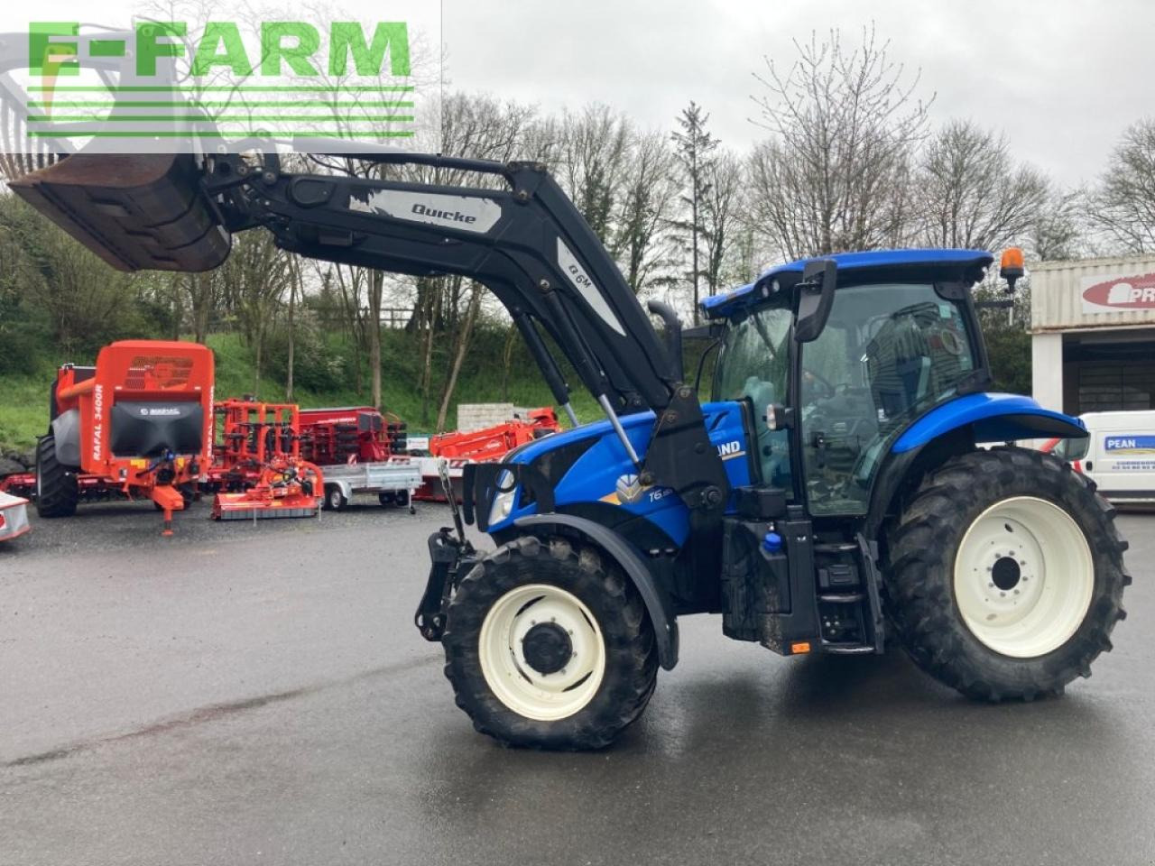 New Holland t6.155 - Tractor: foto 5 New Holland t6.155 - Tractor: foto 5