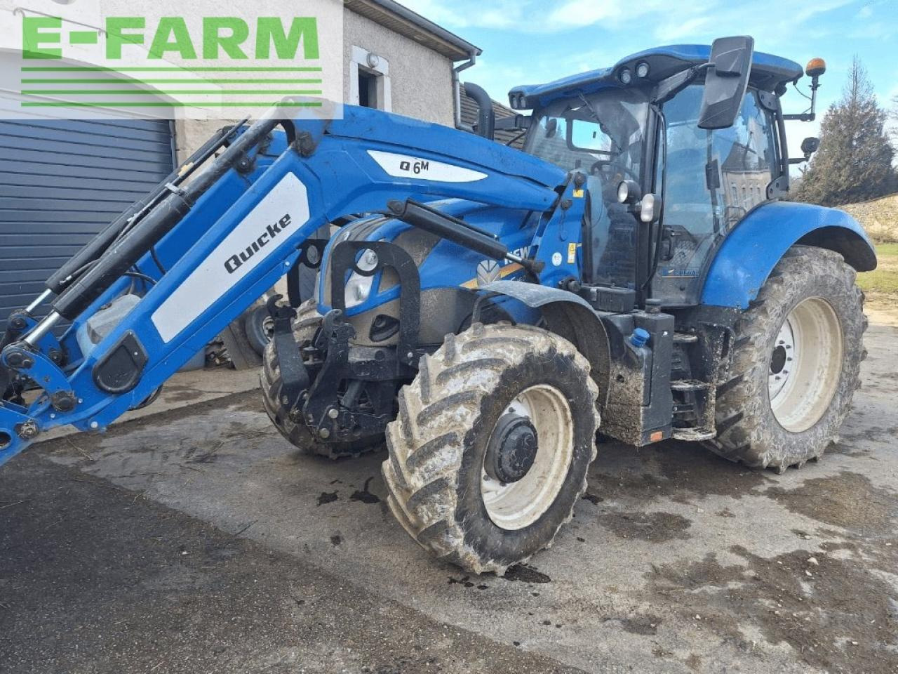New Holland t6 160 - Tractor: foto 1 New Holland t6 160 - Tractor: foto 1