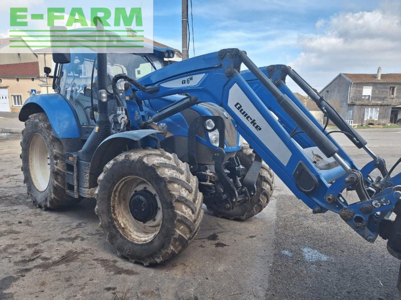 New Holland t6 160 - Tractor: foto 2 New Holland t6 160 - Tractor: foto 2