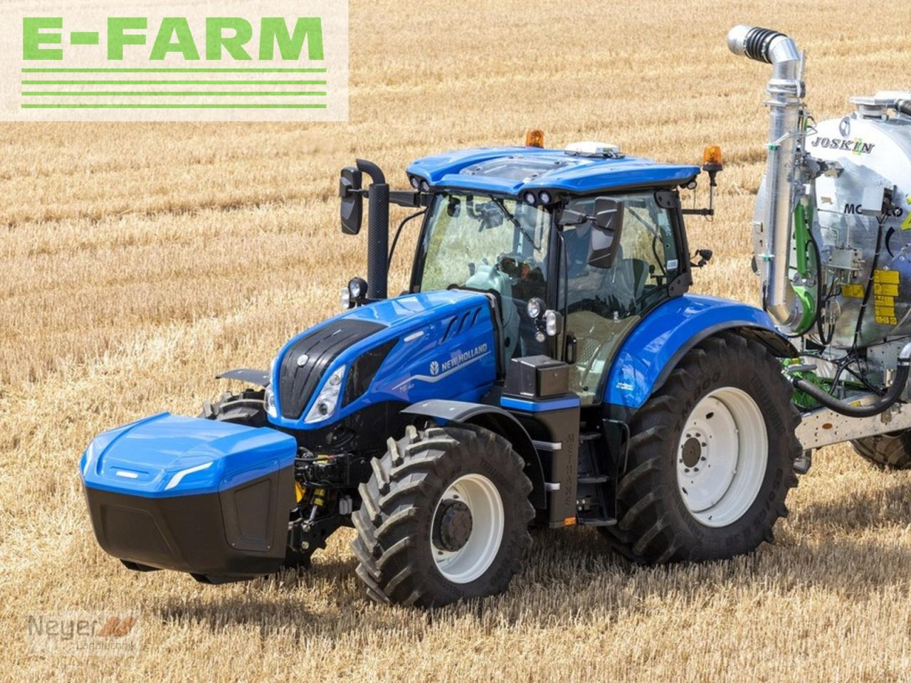 Tractor New Holland t6.180 methane power Methane Power: foto 15