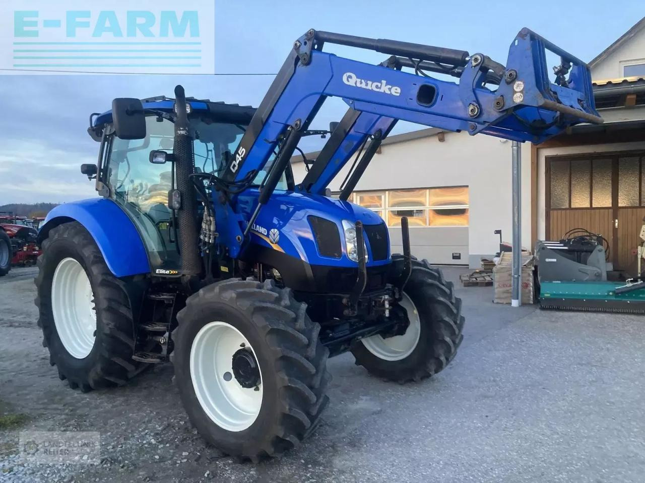 New Holland t6020 elite - Tractor: foto 1 New Holland t6020 elite - Tractor: foto 1