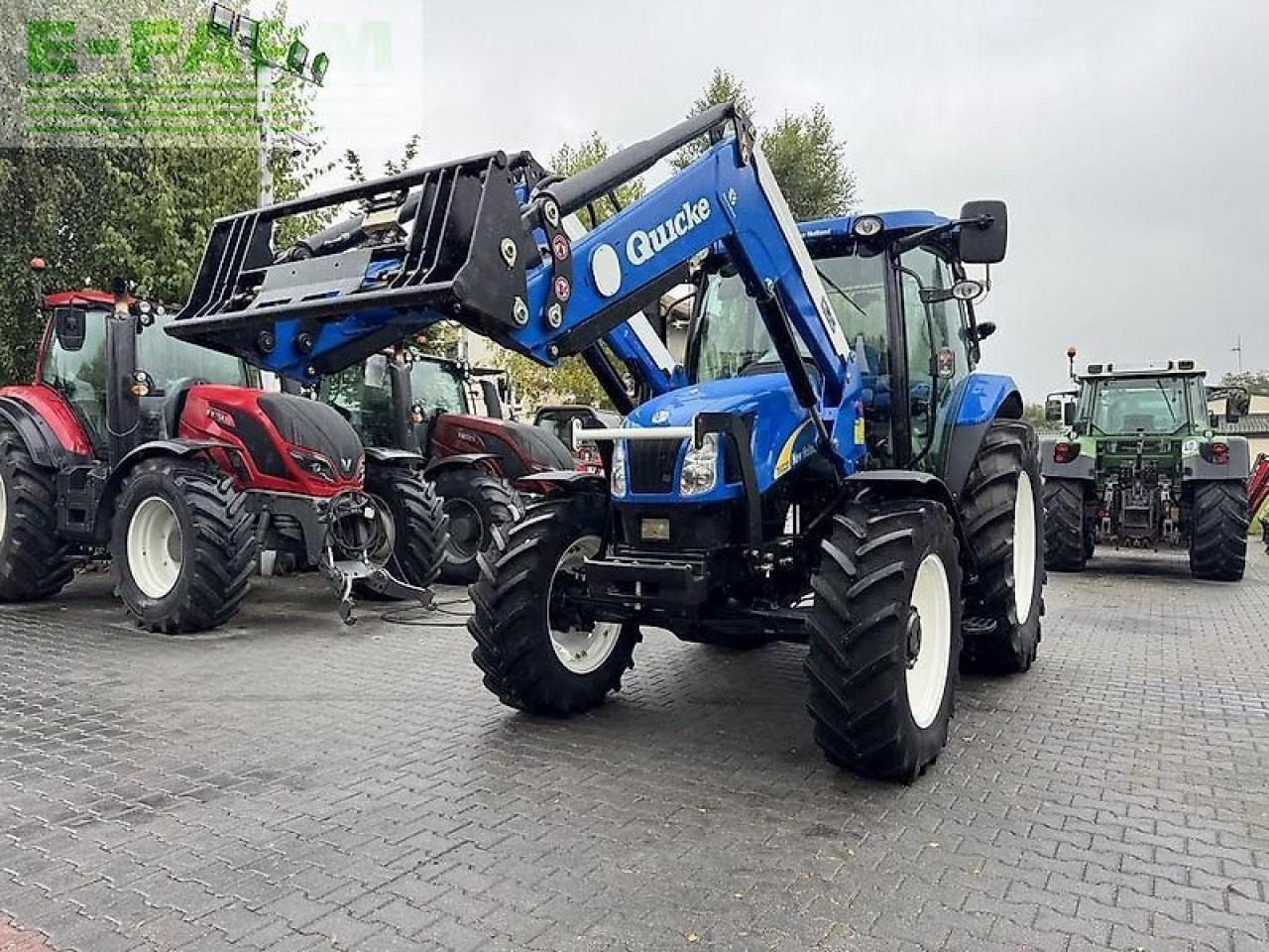 New Holland t6020 elite + quicke q55 Elite - Tractor: foto 2 New Holland t6020 elite + quicke q55 Elite - Tractor: foto 2